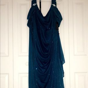 R&M Turquoise gown